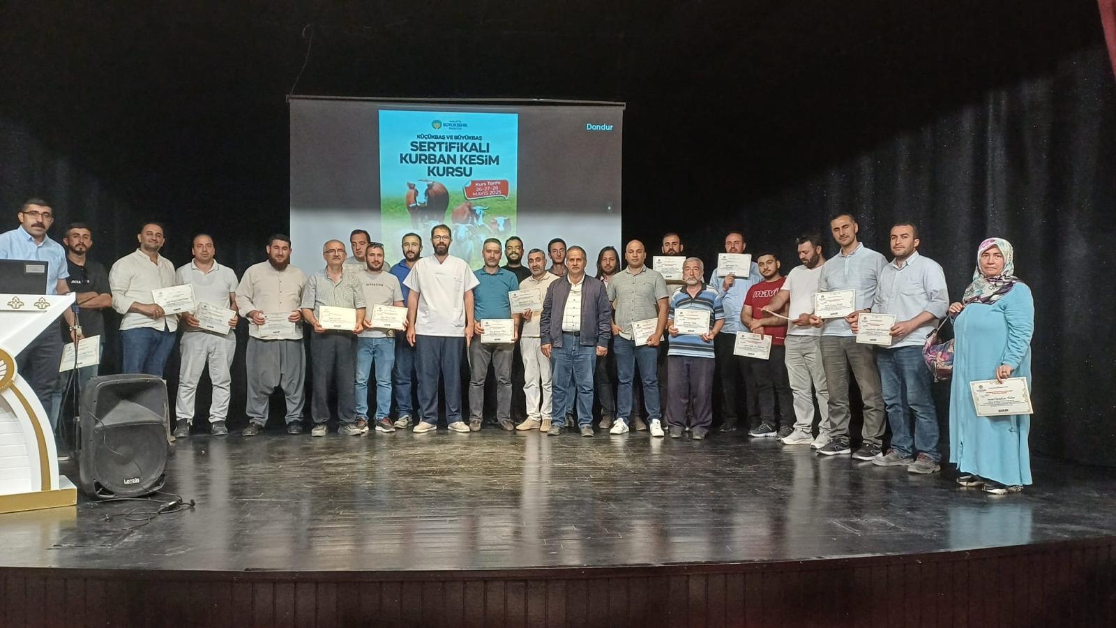 Sertifikalı Kurban Kesim Elemanı Eğitimi Verildi
