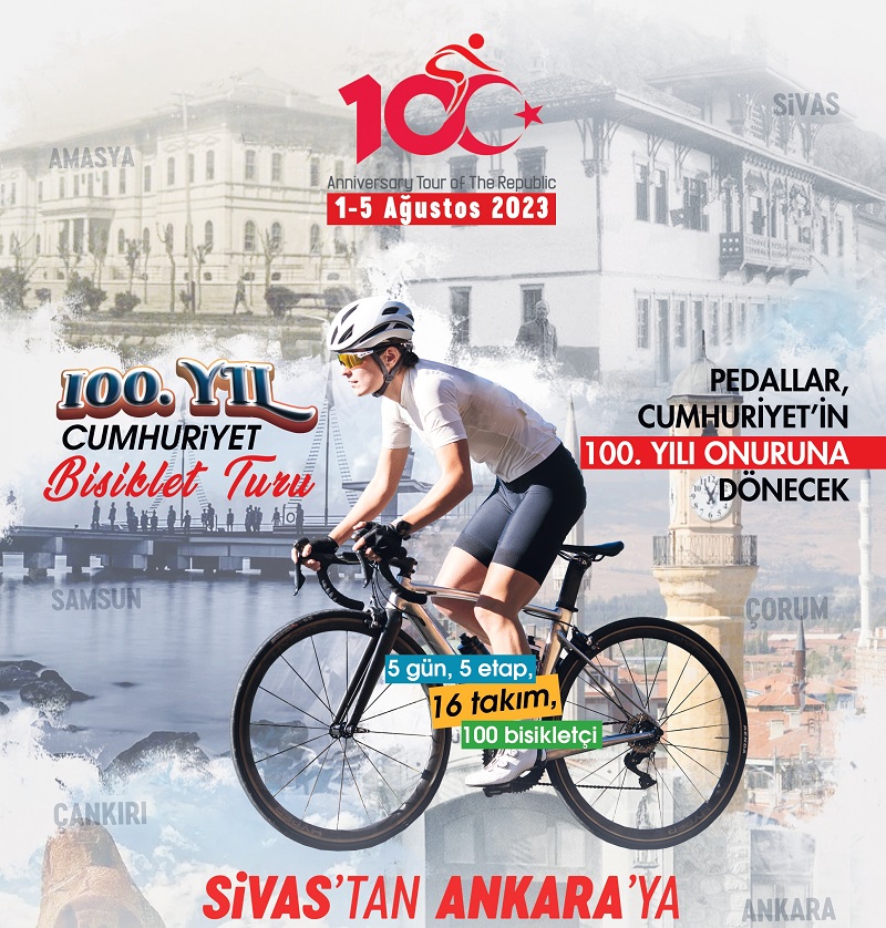 Sivas'tan Ankara'ya Uluslararası Bisiklet Turu