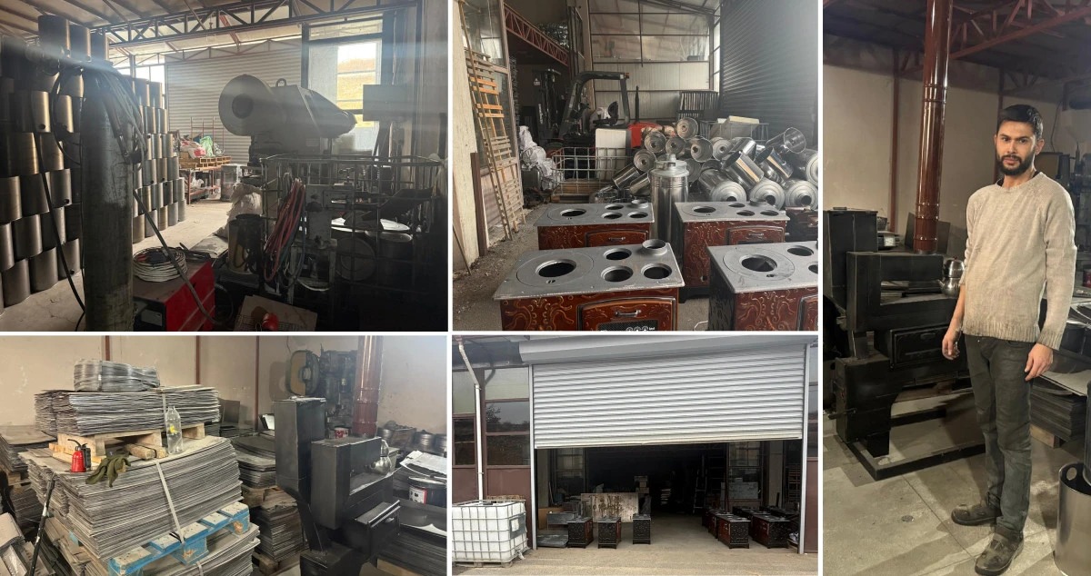 Soba Kovaları Darende’de Üretiliyor