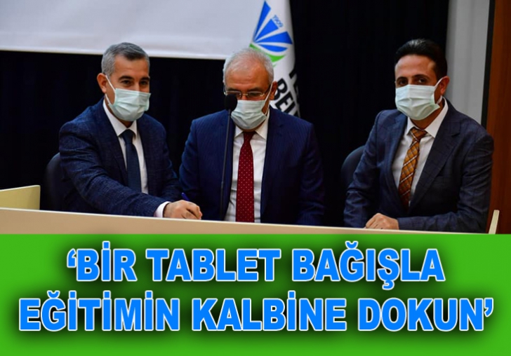 Tabletlerimizden 400ünü Öğrencilerimize, 100ünü EBA Destek Noktalarına Gönderiyoruz