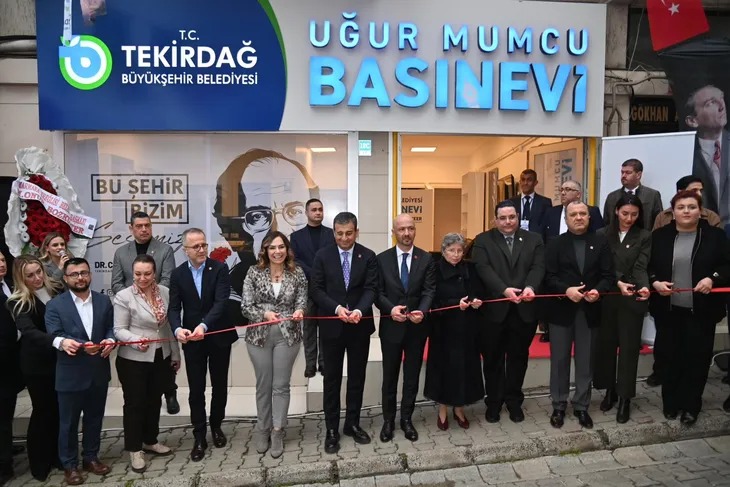 Tekirdağ Büyükşehir Belediyesi Basın Evi Açtı