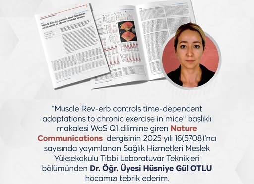 TÖ. Üniversitesi Akademisyeninden Uluslararası Başarı
