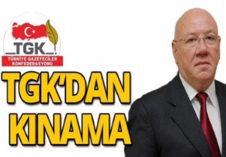       TGK Başkanı Nuri Kolaylı A.A.'na yapılan saldırıyı kınadı