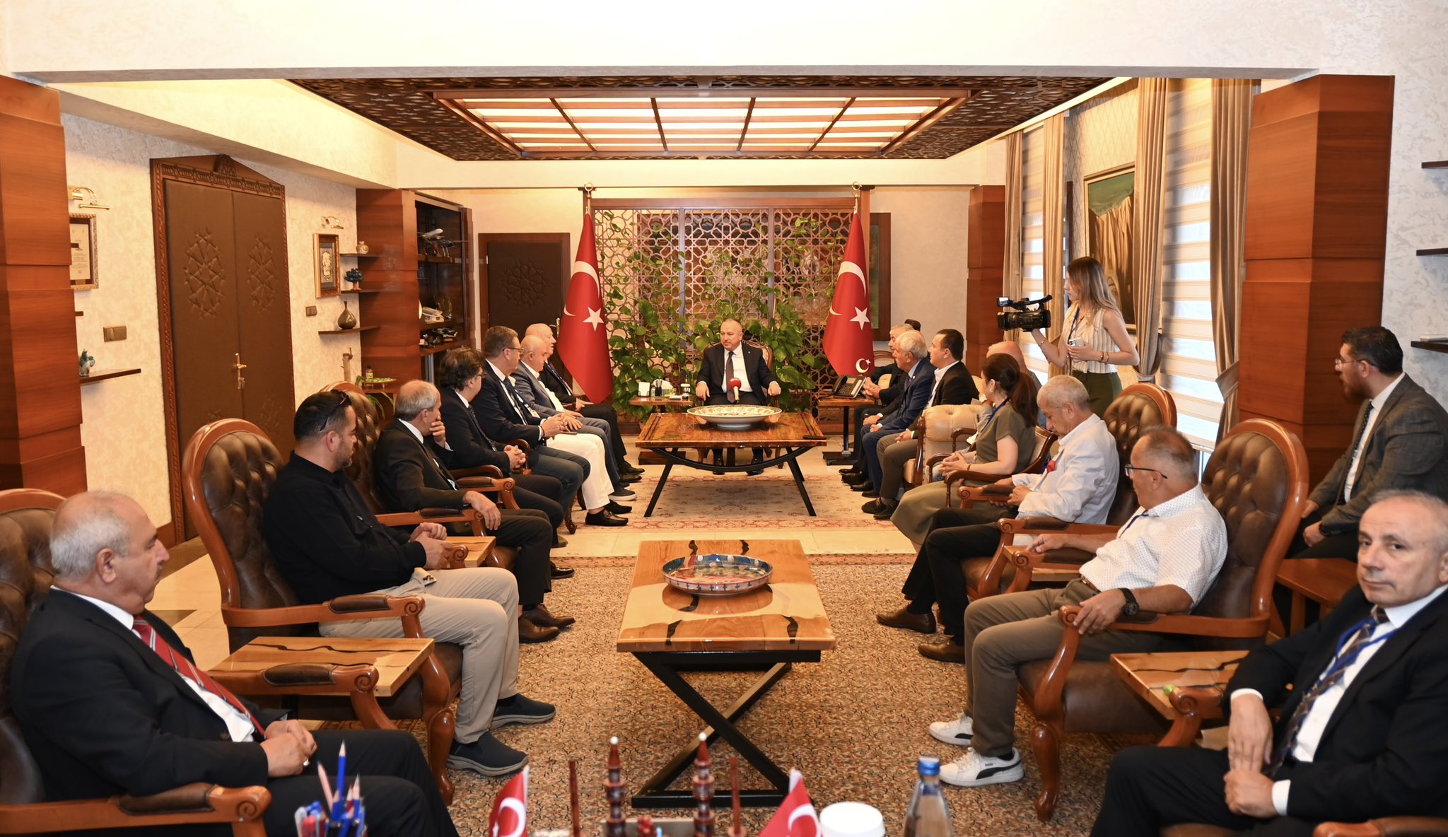TGK Yönetimi Nevşehir'de Ziyaretlerde Bulundu