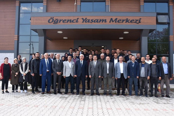 Turgut Özal Üniversitesi Personeli Bayramlaştı