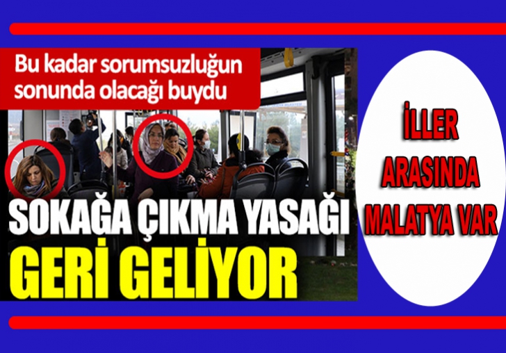 Vaka sayıları patladı: Sokağa çıkma yasağı geri geliyor.