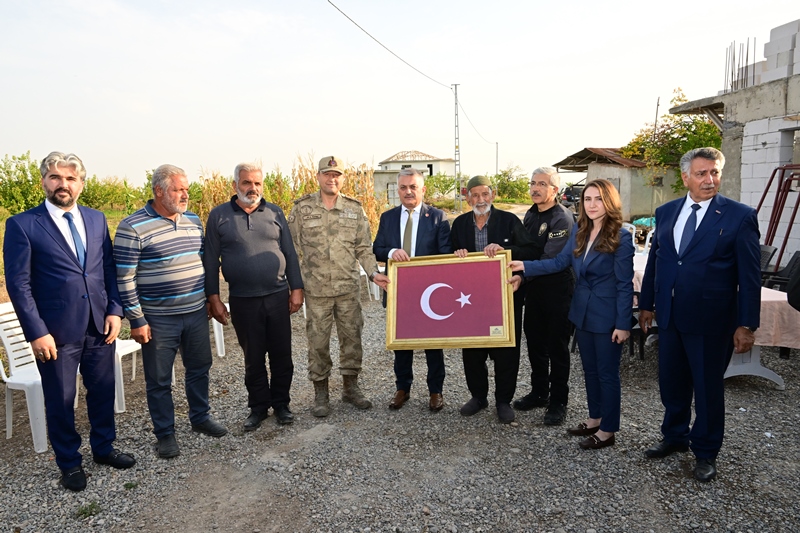 Vali Ersin Yazıcı Yazıhan'ı Ziyaret Etti