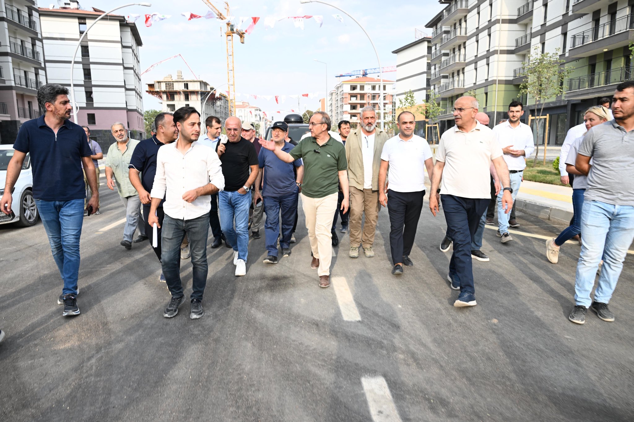 Yaygın Basın Malatya'da Yapılan İnşaatları Gezdi