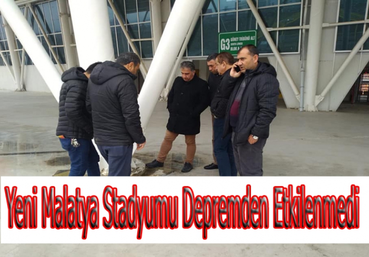 Yeni Malatya Stadyumu Depremden Etkilenmedi