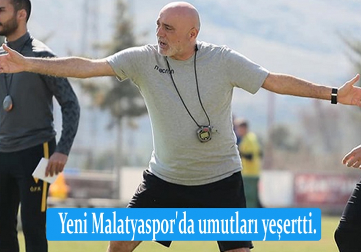 Yeni Malatyasporda teknik direktör Hikmet Karaman