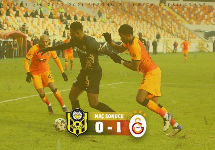 Yeni Malatyaspor, Galatasaray'ı durduramadı: 0-1