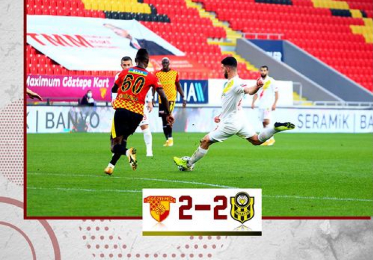 Yeni Malatyaspor, İzmirden puanla Dönüyor:2 -2