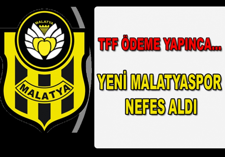 YENİ MALATYASPOR NEFES ALDI 