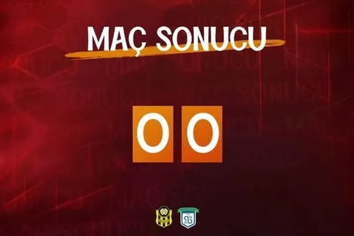 Yeni Malatyaspor Puana Kavuştu: 0-0