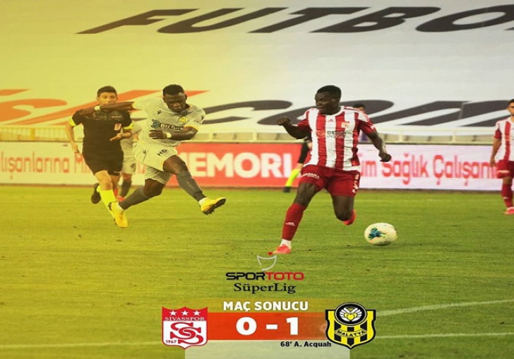 Yeni Malatyaspor, Sivasspor'u devirdi: 0-1