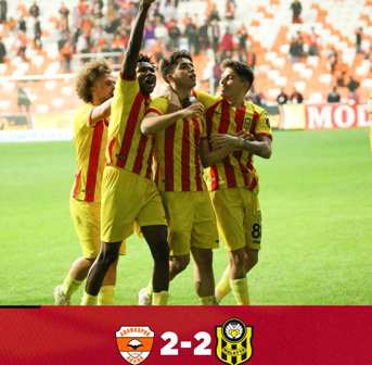 Yeni Malatyaspor Son Dakika da: 2-2