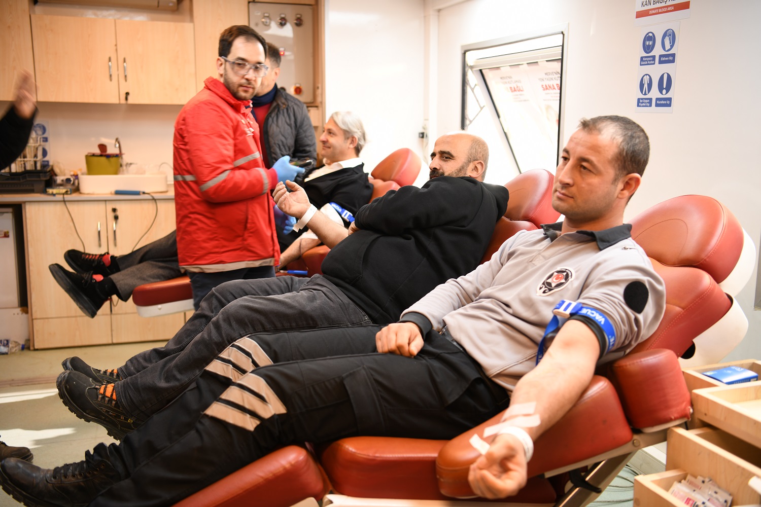 Yeşilyurt Belediye Personeli Kan Bağışında bulundu