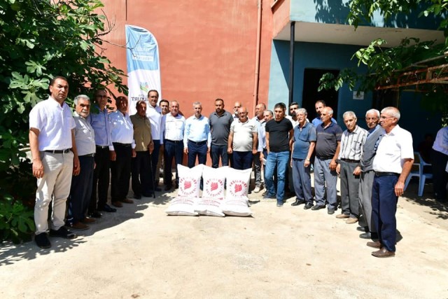 Yeşilyurt Belediyesi 21 Ton Arpa Üretti