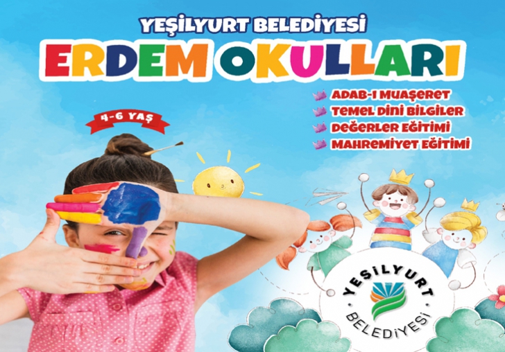 YEŞİLYURT BELEDİYESİ, ERDEM OKULLARI PROJESİNİ YAYGINLAŞTIRIYOR