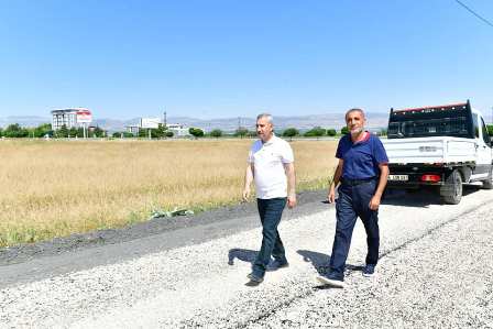 Yeşilyurt Cafana'nın Yolları Yapılıyor