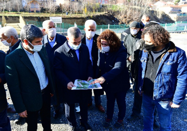 Yeşilyurt Güreş Sahası Yeniden Düzenleniyor