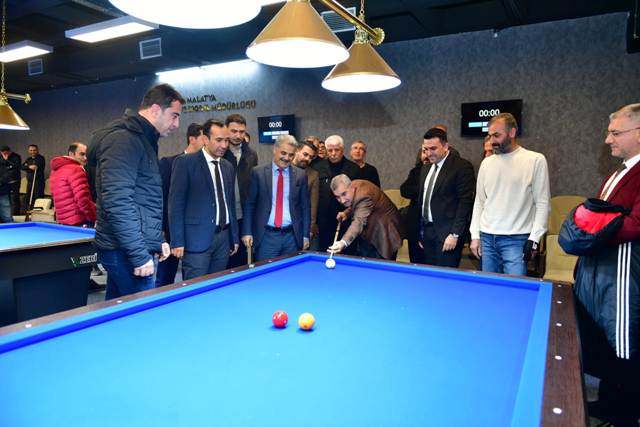 Yeşilyurt'ta Bilardo Turnuvası