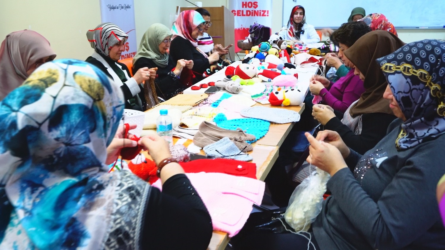 Yeşilyurt'ta El Sanatlarına Yoğun İlgi