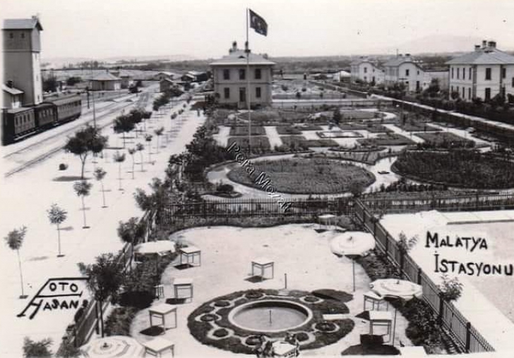 Yıl 1935... Malatya Tren Garı