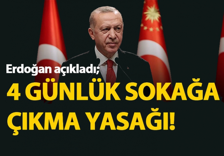 Yılbaşında 4 gün sokağa çıkma yasağı kararı alındı