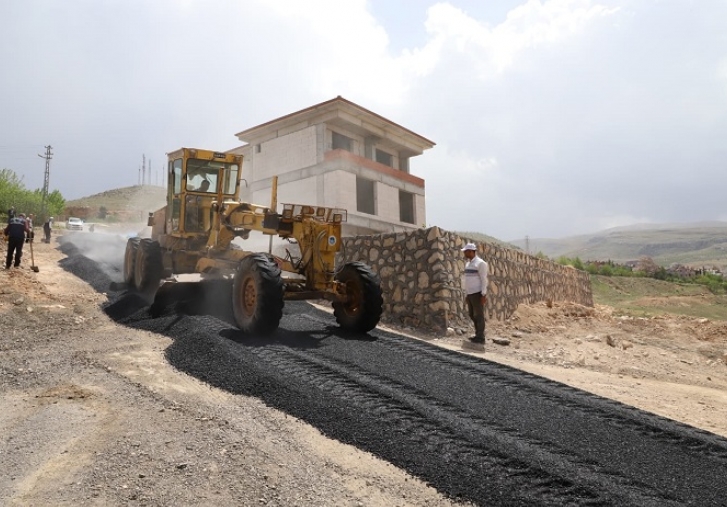 Yıldıztepe Mahallesi yolları asfaltlandı