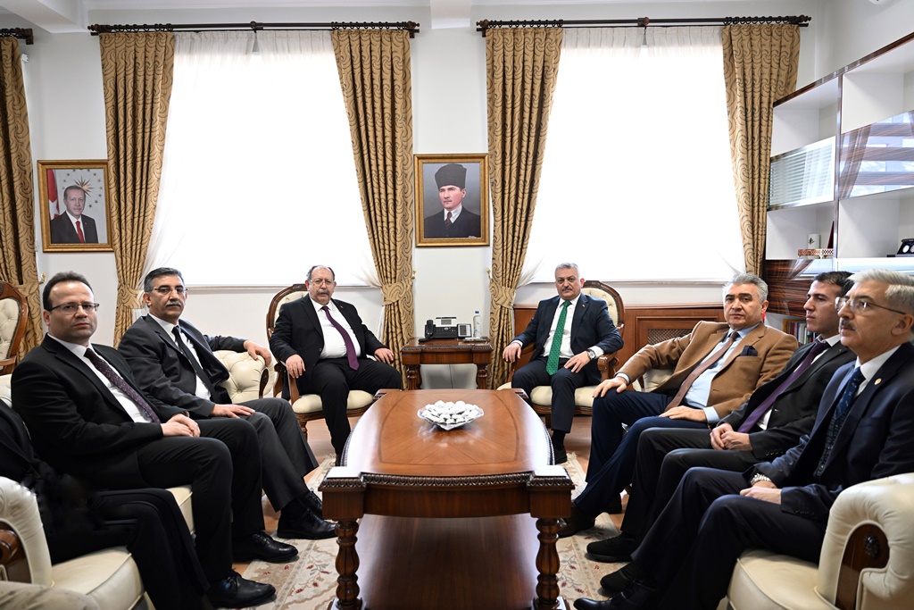 YSK. Başkanı Ahmet Yener'den Vali  Yazıcı’ya Ziyaret