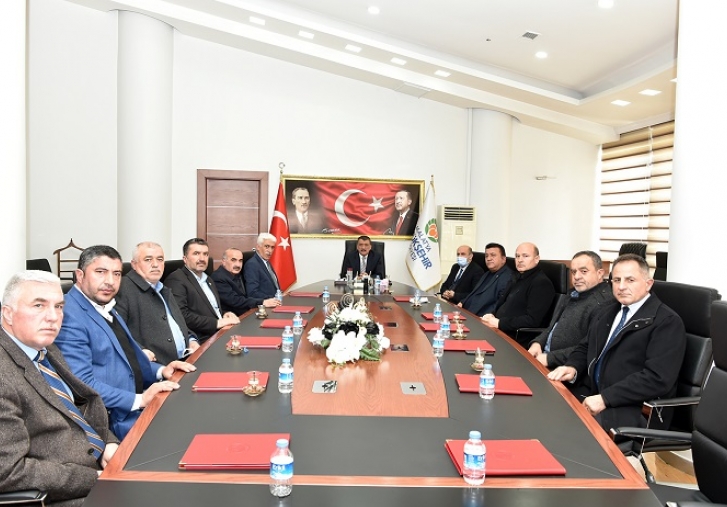 Ziraat Oda Başkanlarından Gürkan'a Teşekkür Ziyareti