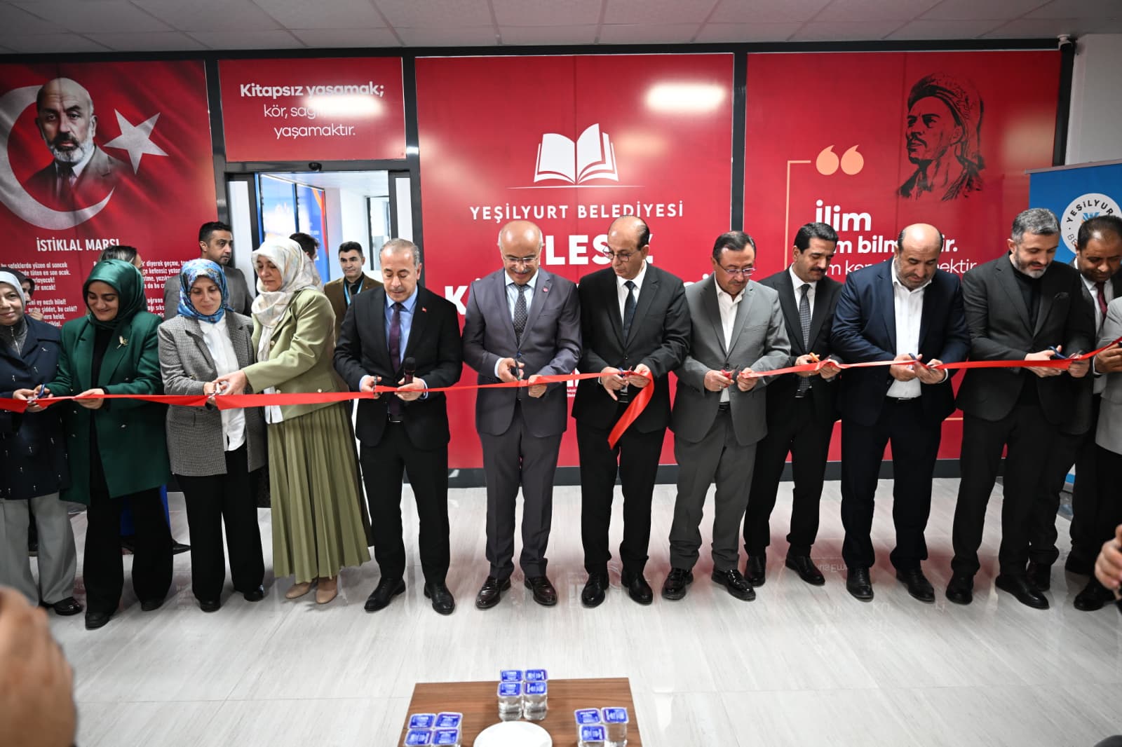 Çilesiz Kütüphanesi Törenle Açıldı