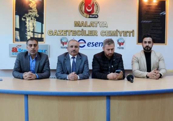 Yeni Malatyaspor TV'den Malatya Gazeteciler Cemiyetine Ziyaret